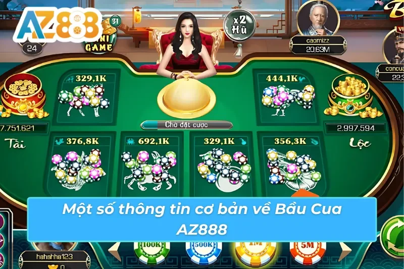 Bầu Cua AZ888 — trò chơi dân gian số hóa tại sảnh Mini Game