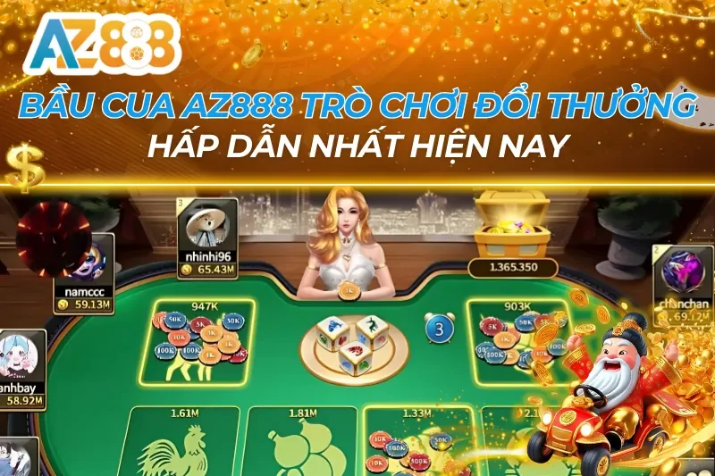 Bầu Cua AZ888 — Luật Chơi, Tỷ Lệ & Chiến Thuật Thắng