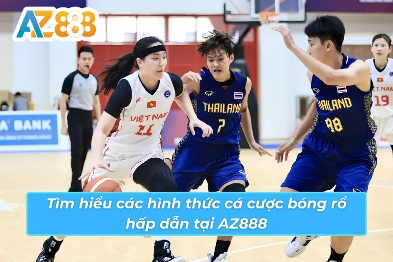 Các loại kèo bóng rổ AZ888 — kèo chấp điểm, tài xỉu, moneyline