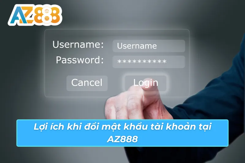 Mã PIN rút tiền AZ888 độc lập với mật khẩu đăng nhập — đổi riêng trong Bảo mật Đổi mã PIN rút tiền AZ888 trong Tài Khoản Bảo mật